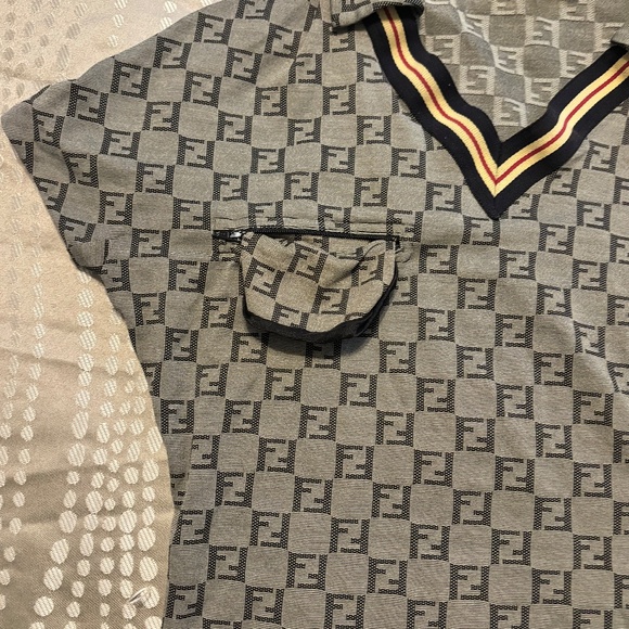 90s Fendi Zucca Polo - Picture 5 of 7